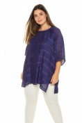Plissee-Tunika, transparent, Oversized, selection Plissee-Tunika, transparent, Oversized, selection