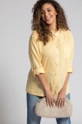 Leinenbluse, Oversized, Langarm, Krempelriegel Leinenbluse, Oversized, Langarm, Krempelriegel