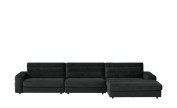 pop Ecksofa Samt Scarlatti schwarz Polstermöbel pop Ecksofa Samt Scarlatti schwarz Polstermöbel