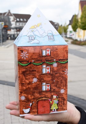 Marke Monheim präsentiert den Schelmenturm als Adventskalender Marke Monheim präsentiert den Schelmenturm als Adventskalender