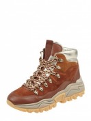 Marc Cain Bags & Shoes Lederboots mit Metallic-Details - Cognac Marc Cain Bags & Shoes Lederboots mit Metallic-Details - Cognac